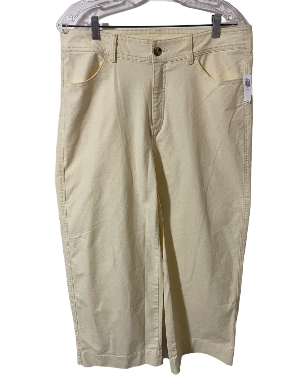 Nwt’s Old Navy Butter Colour Wide-Leg Jeans Size 14P
